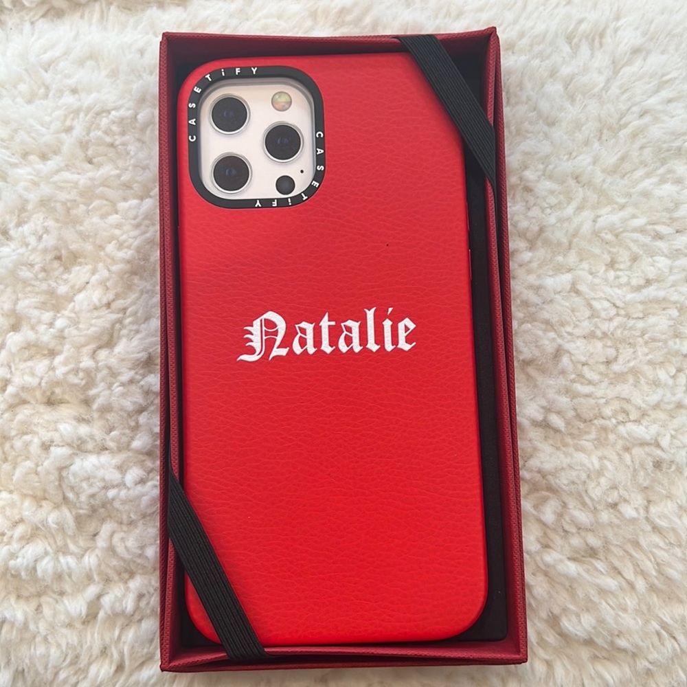 CASETiFY iPhone 12 Pro Max Phone Case (NATALIE)